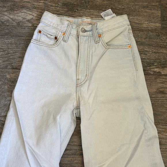 Levi’s rib cage wide leg sz 24 - Picture 3 of 6